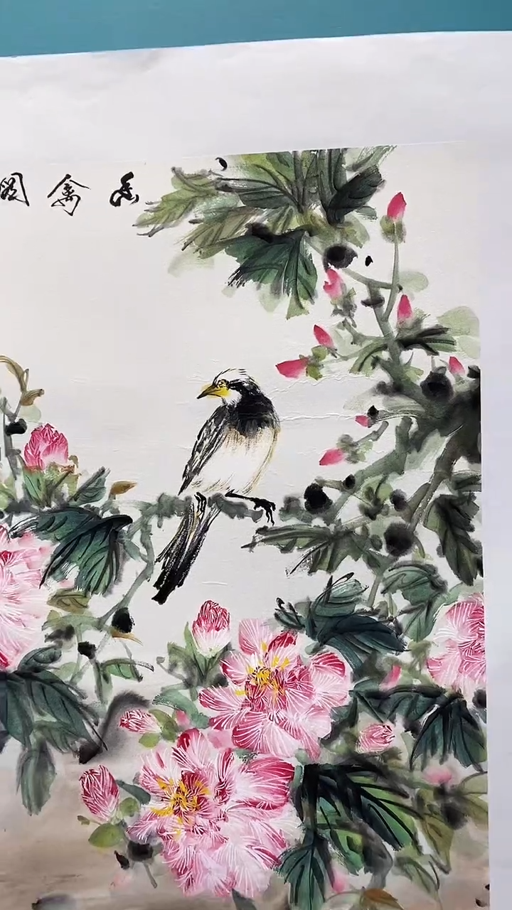 国画画都展厅明德老师国画作品2