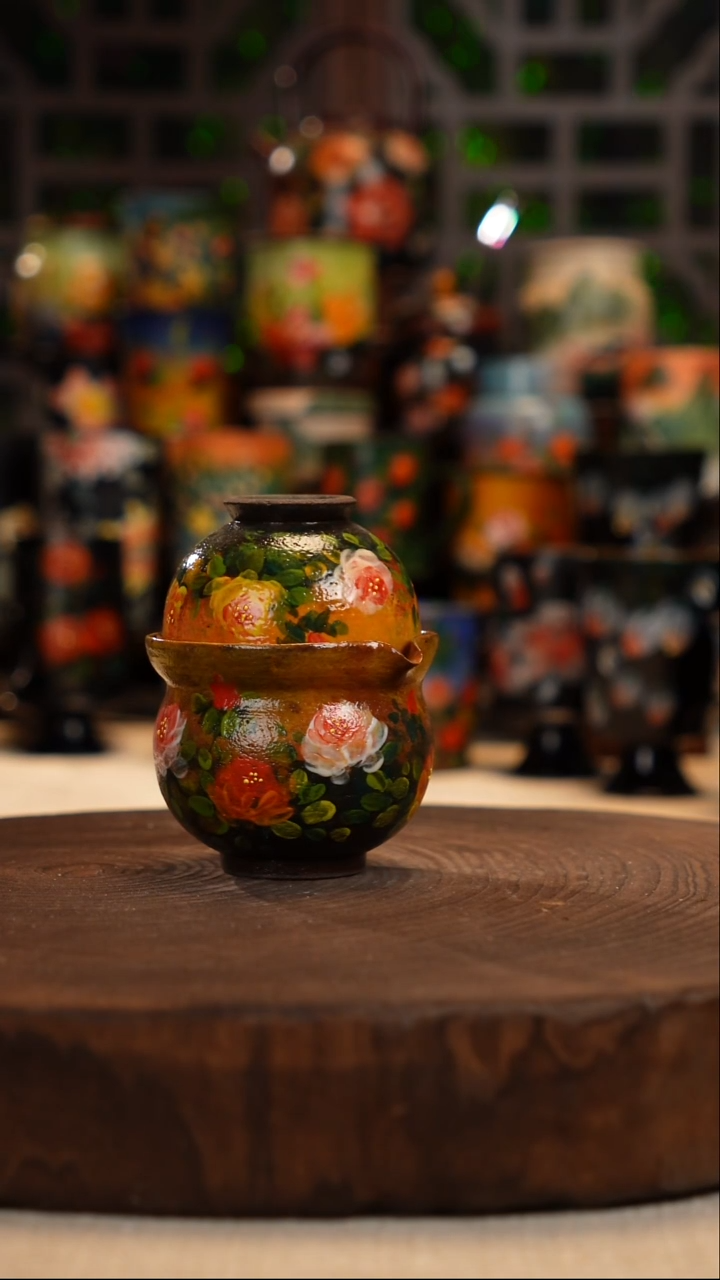 油画   釉下彩   宝瓶