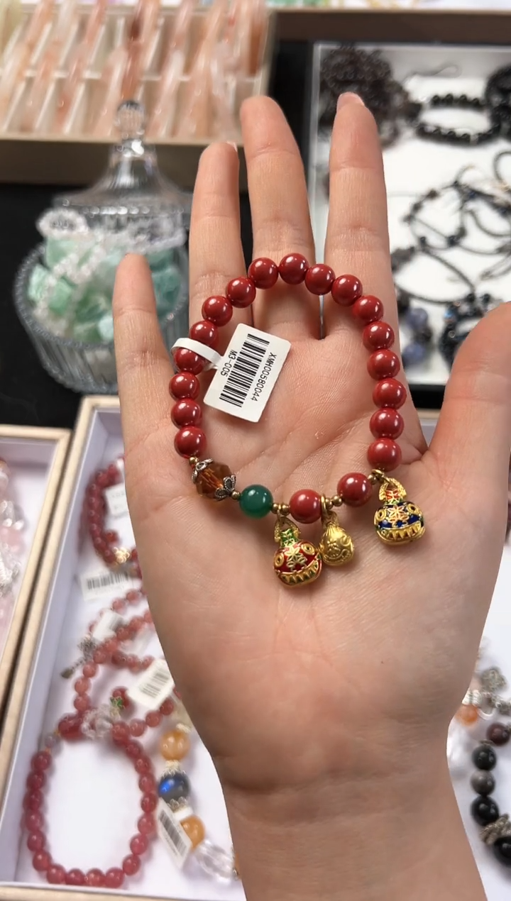 【闪购商品】水晶手链合金颜色微差多样性发货发其一