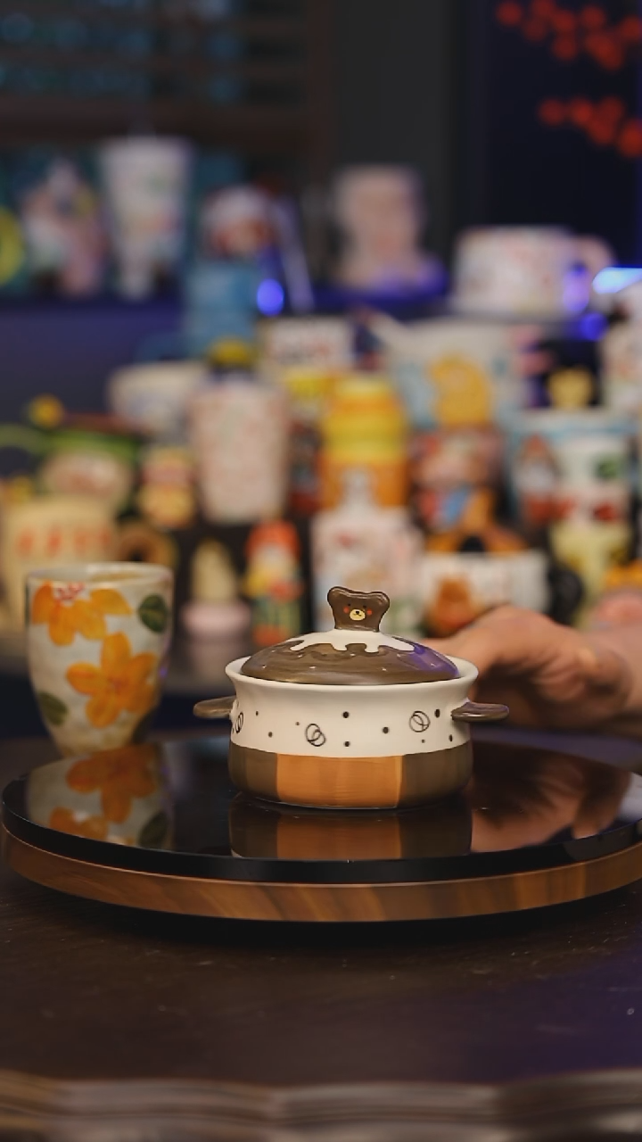 【闪购商品】摆件景德镇釉下彩绘设计师款式陶瓷