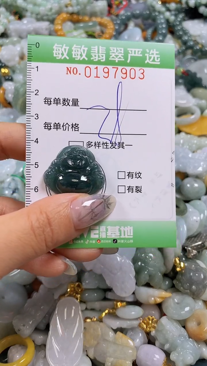 翡翠未镶嵌颈饰闪购0197903