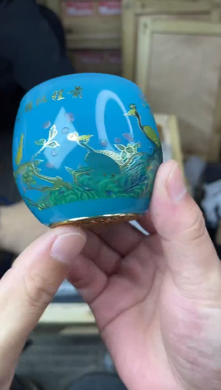 精品微瑕陶瓷茶具