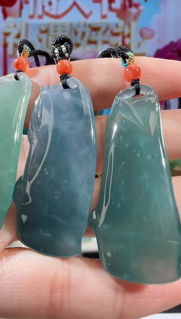 【闪购商品】翡翠吊坠(不含链)未镶嵌竹节多样性发一