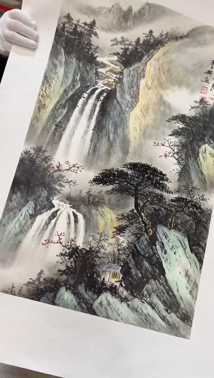 国画6赵隆轩美术馆李庆兴老师作品