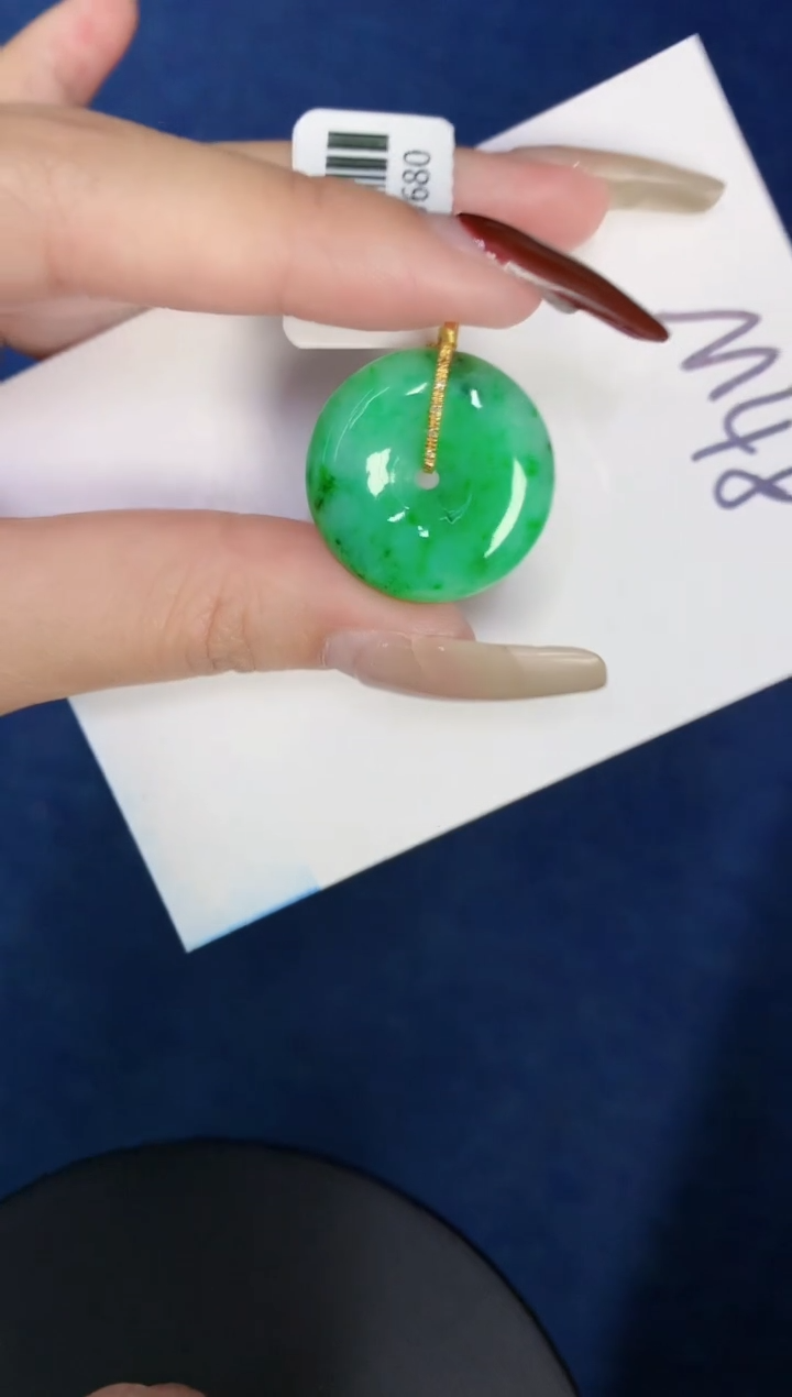 【闪购商品】翡翠颈饰18K金镶嵌000000000000