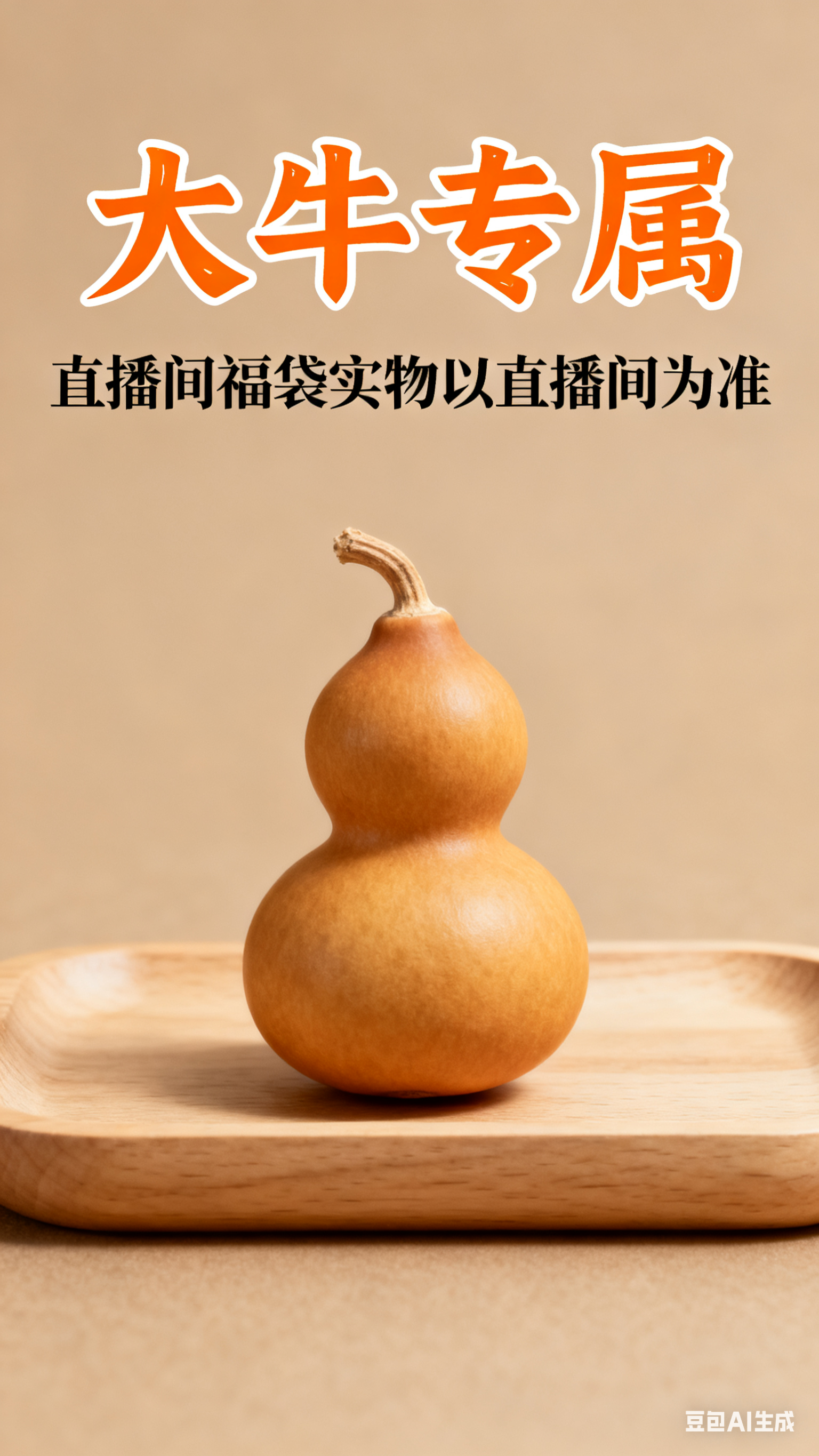 随机文玩天然全品老皮葫芦（实物以直播间为准）