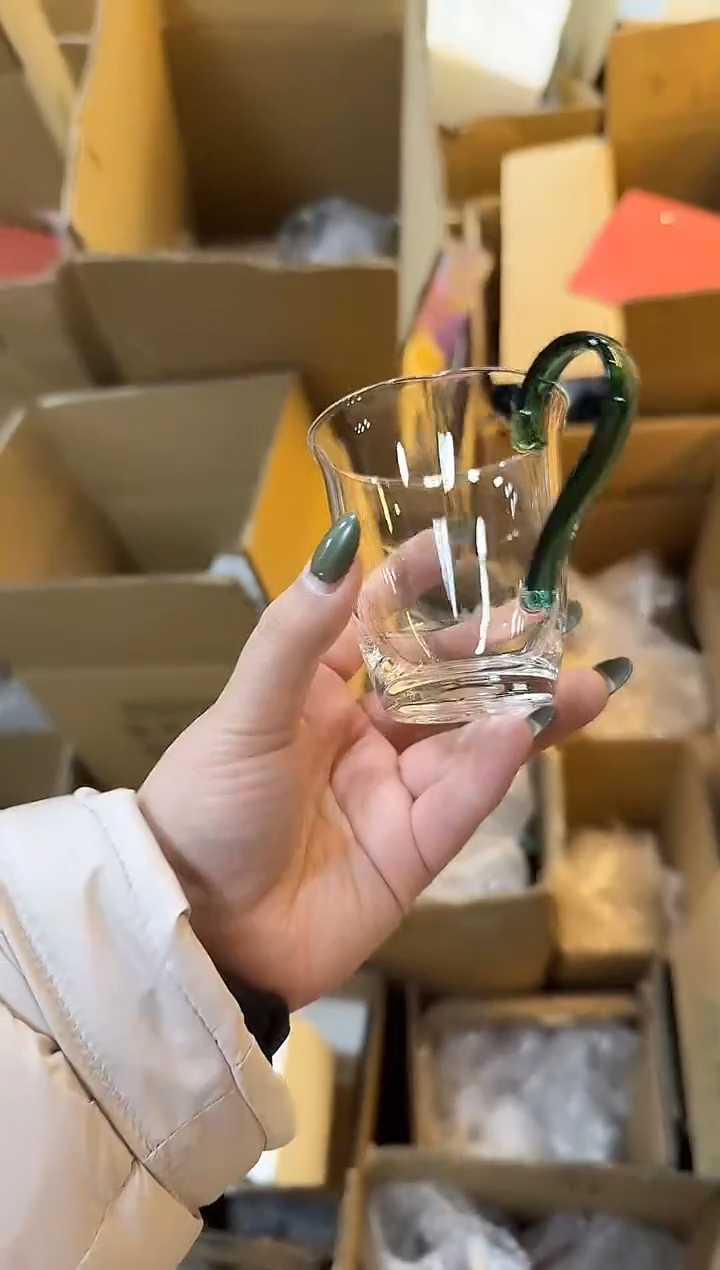 墨绿色把杯 单只 