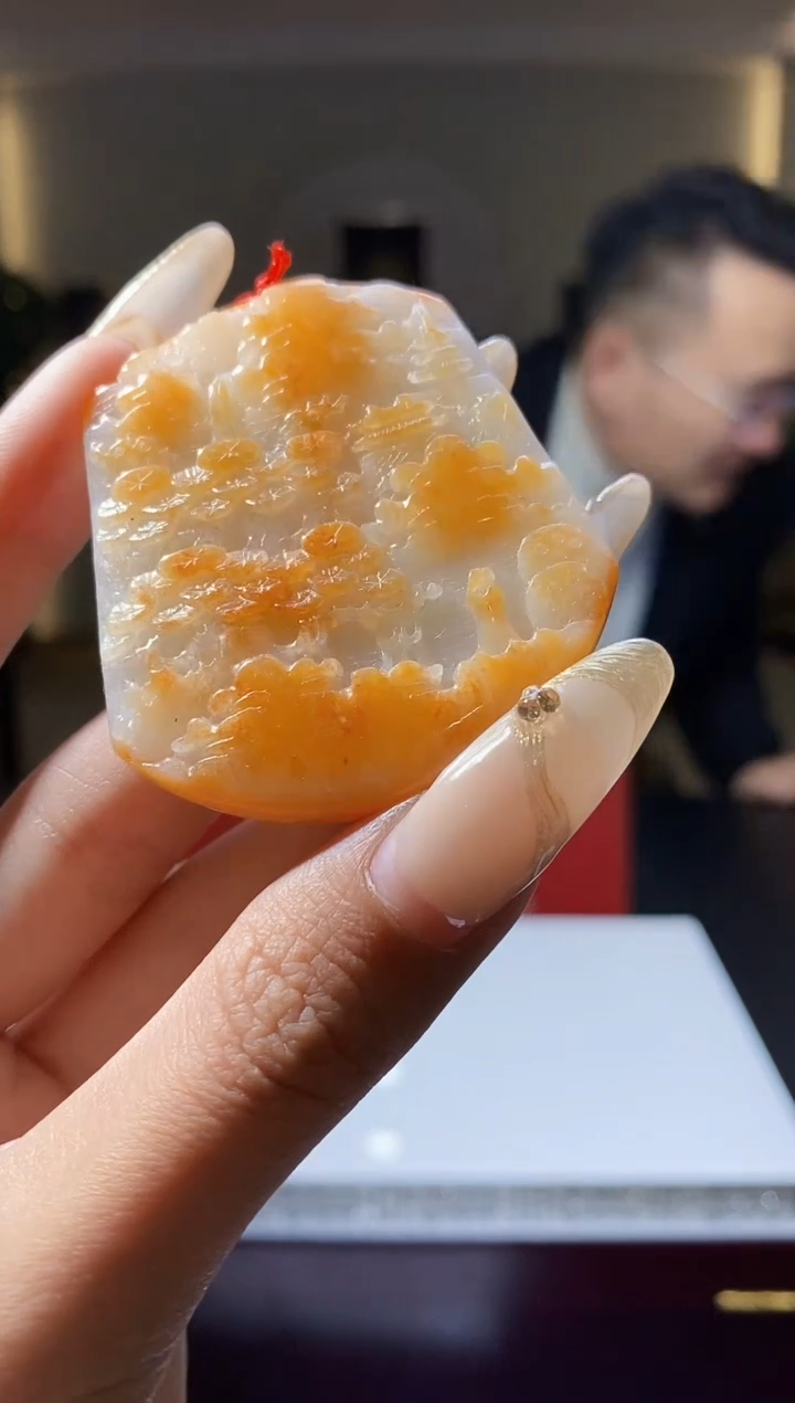 【闪购商品】翡翠颈饰未镶嵌Q-@@PDZC011324多样性发一