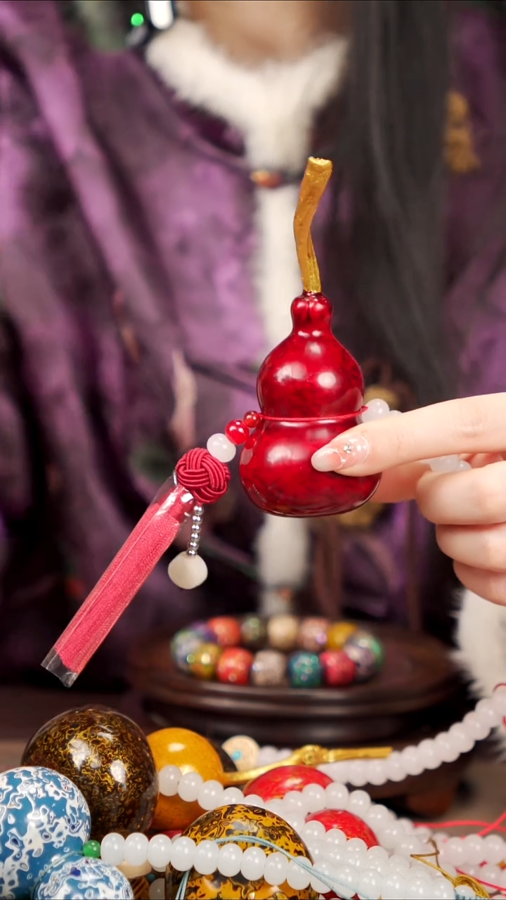 【闪购商品】36易林漆艺车挂小葫芦----168