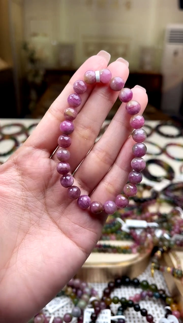 /未镶嵌碧玺7mm+碧玺单圈多样性发货