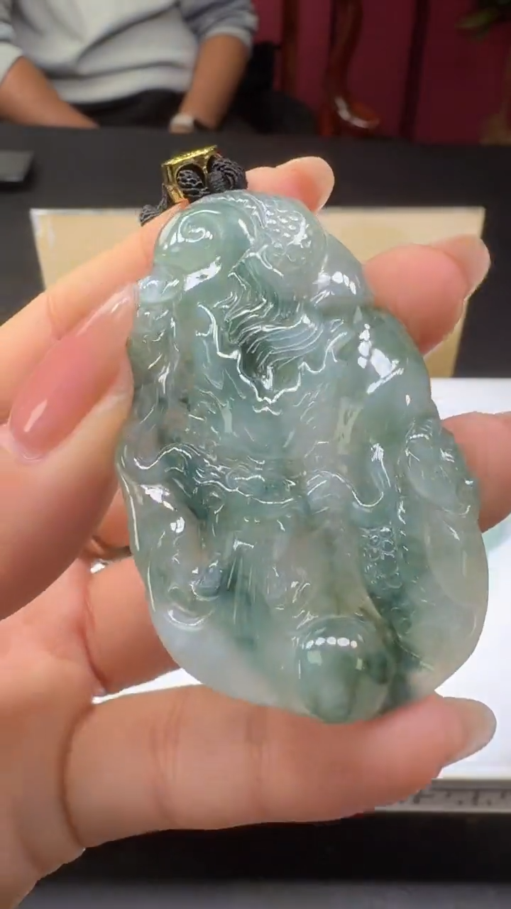 颈饰未镶嵌翡翠39610
