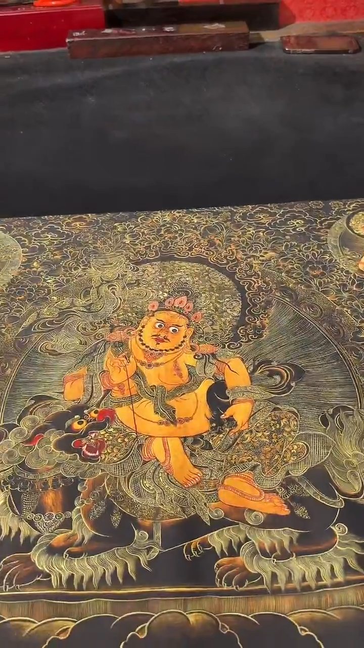 卷轴画藏式珍藏彩绘艺术馆117