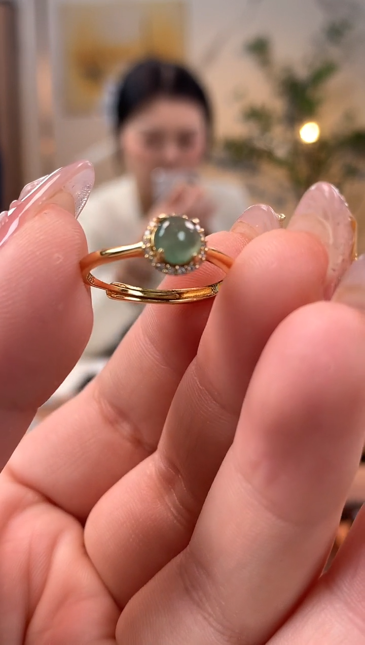 【闪购商品】翡翠戒指未镶嵌戒指