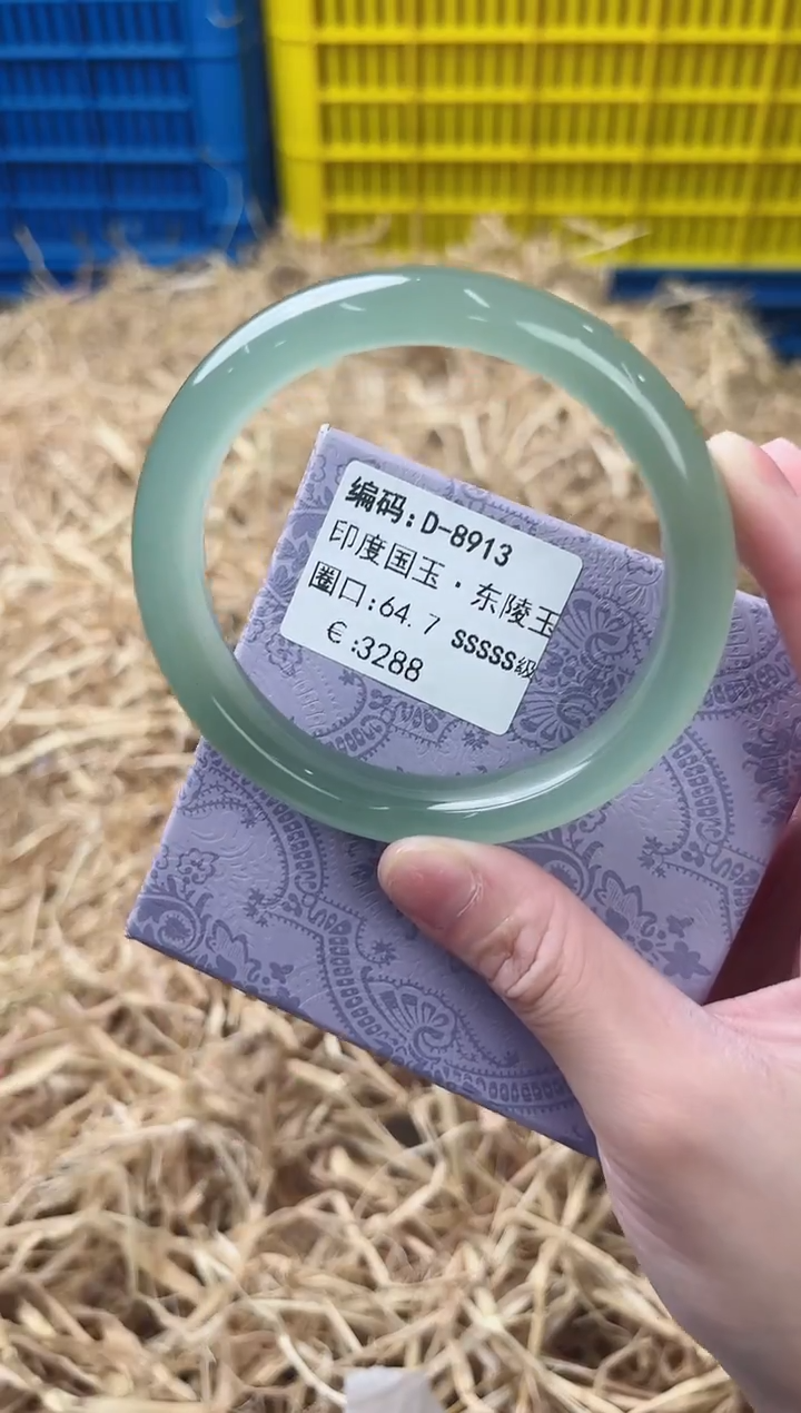 未镶嵌手镯石英质玉D-8913