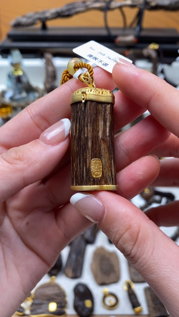 【闪购商品】沉香吊坠达拉干 香囊