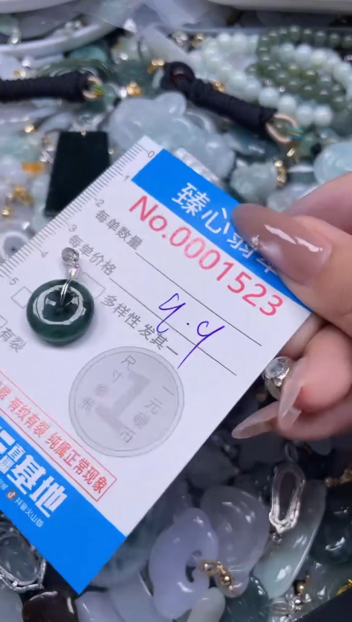 颈饰未镶嵌翡翠1523