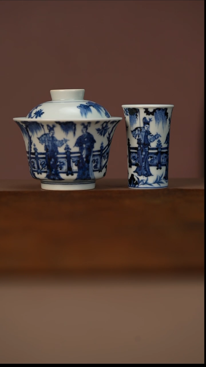 幽蓝溪堂百花亭套组