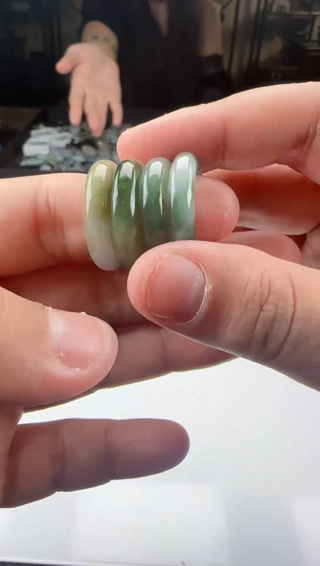 未镶嵌定制翡翠L-@@QJBD1013015多样性发其一