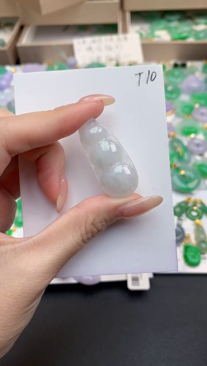 颈饰未镶嵌翡翠天然缅甸A货翡翠