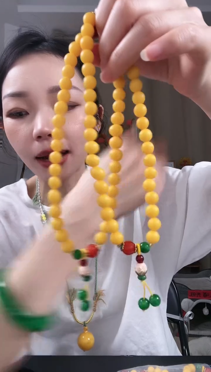 【闪购商品】琥珀颈饰未镶嵌E339EEEEE