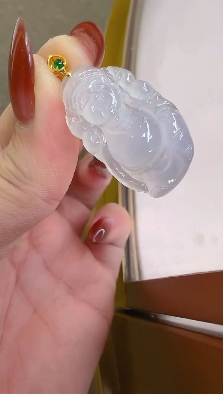 【闪购商品】翡翠吊坠(不含链)18K金镶嵌多样性团购发一件