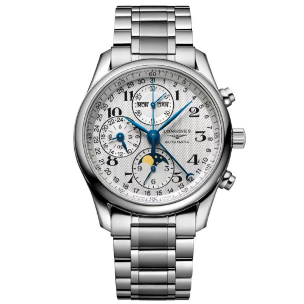 99新 Longines/浪琴 名匠系列手表/40表径/八针月相