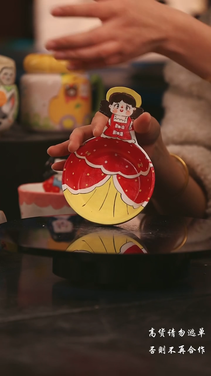 陶瓷景德镇可爱设计师款陶瓷 