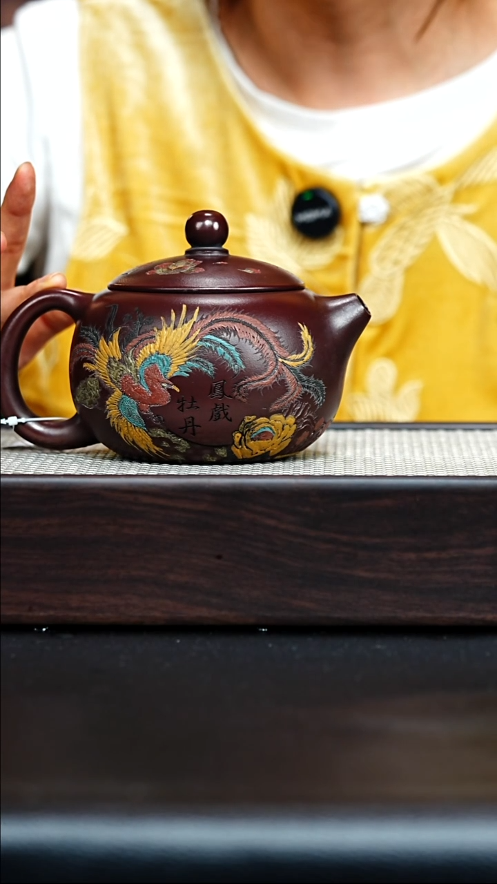 茶壶紫砂宜兴紫砂茶壶西施