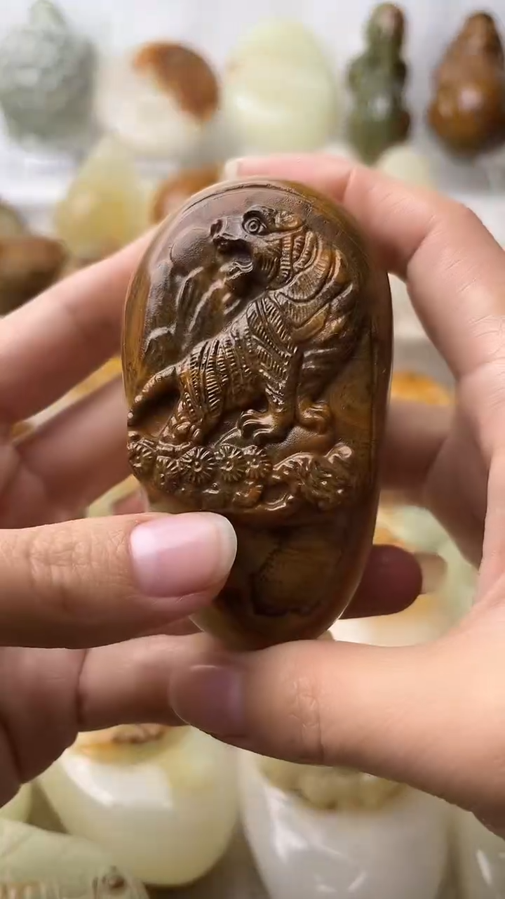 石材古青石棉纹正常不退换上山虎