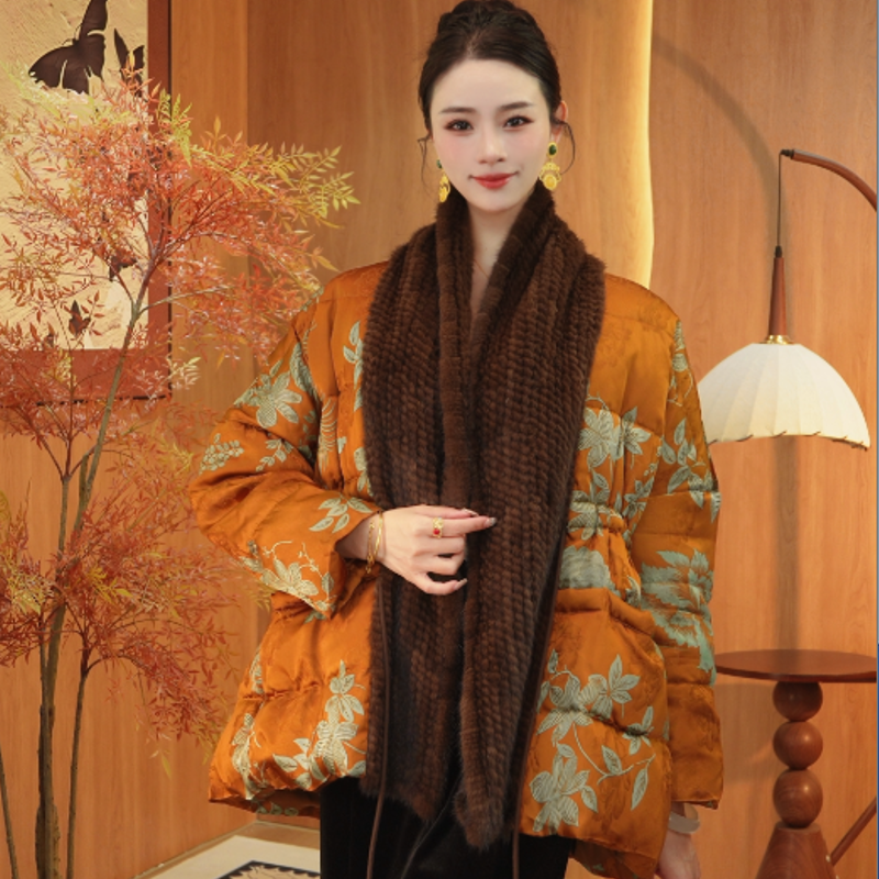 沪上名媛/新中式国风女装精美保暖外套2025d00085程程-大女王仓