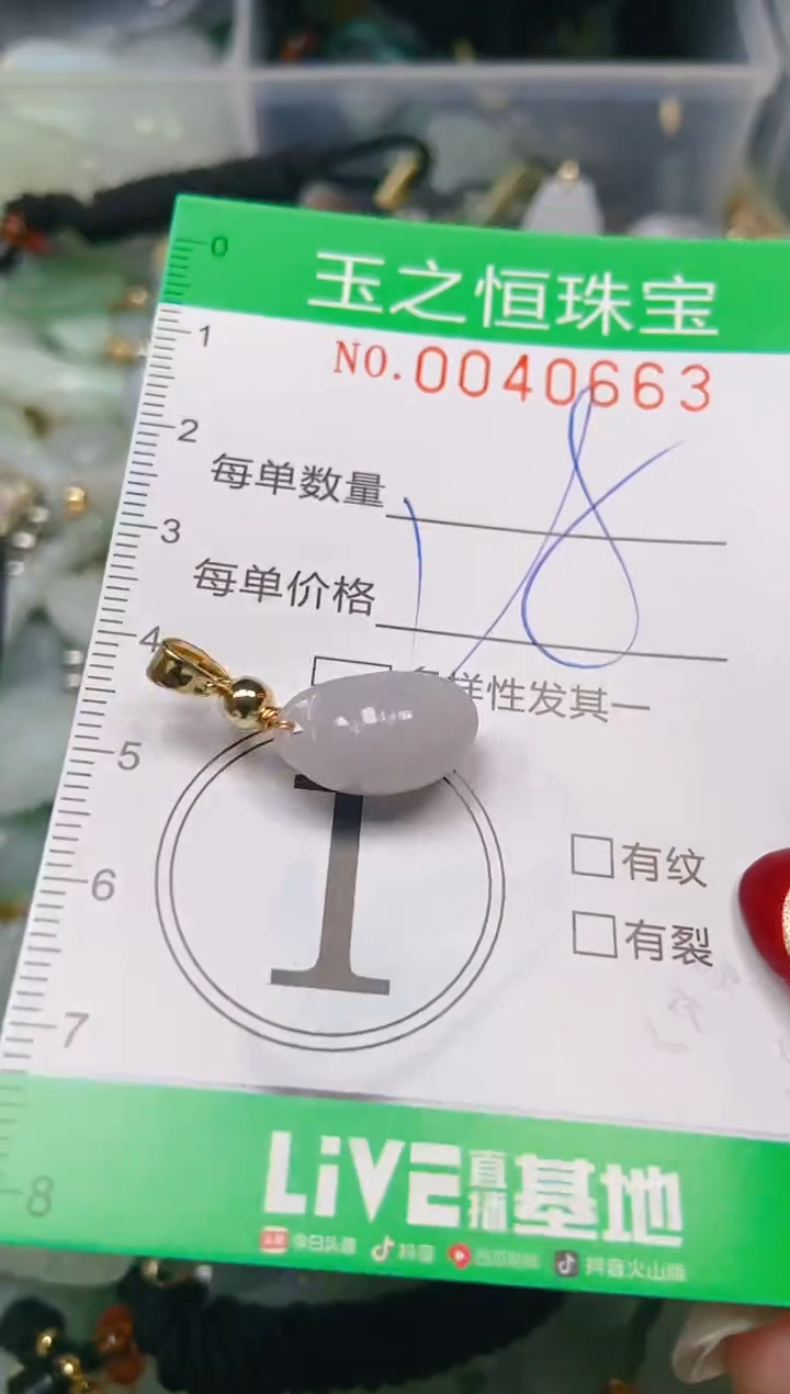 【闪购商品】翡翠颈饰未镶嵌闪购0040663