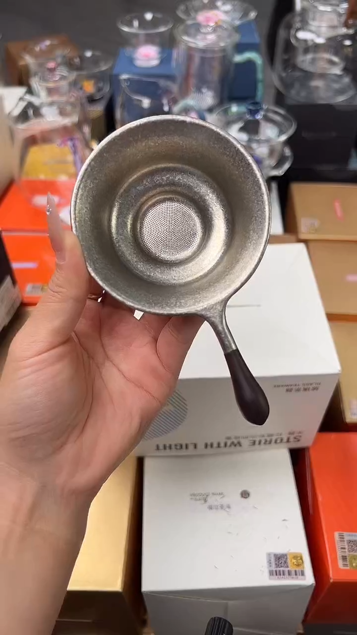 @@纯钛一体茶漏  