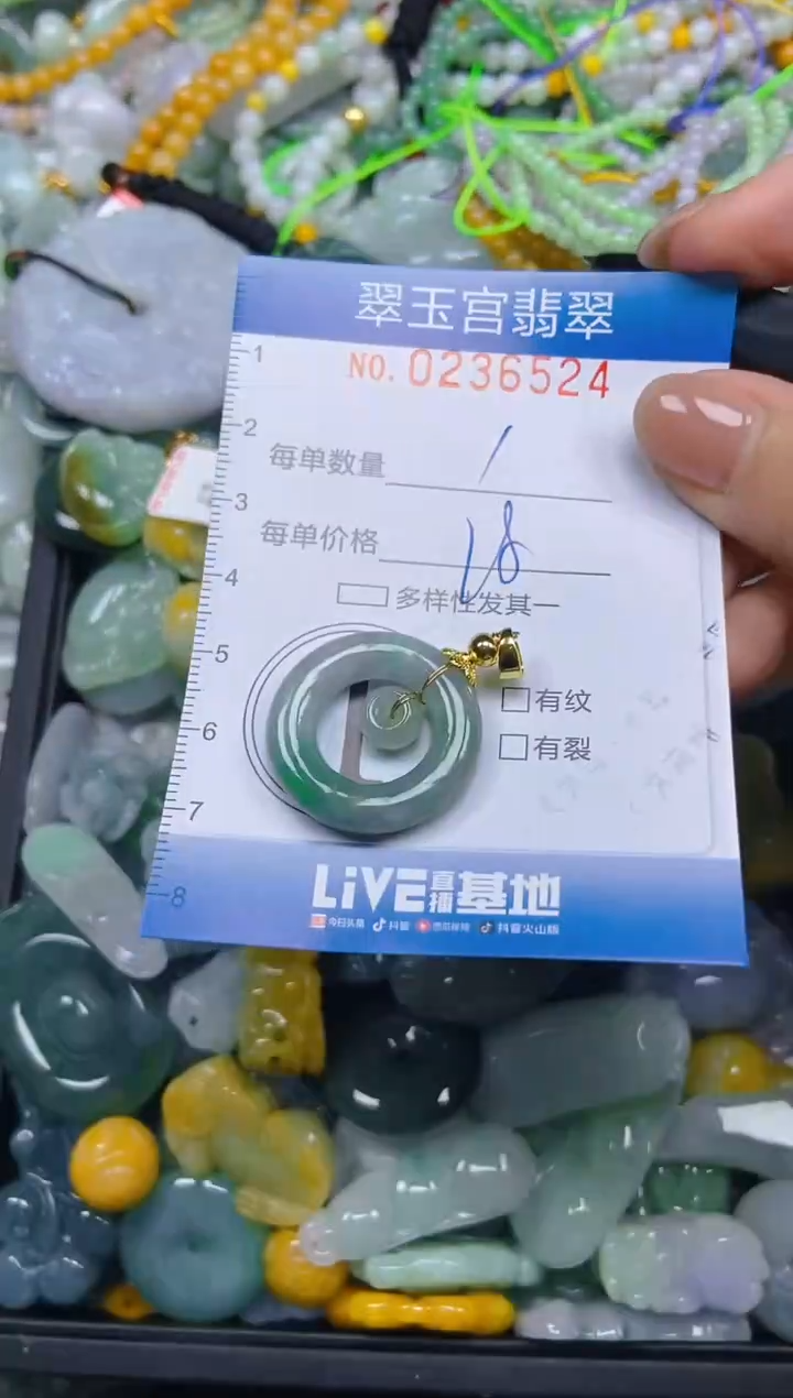 颈饰未镶嵌翡翠闪购C0236524