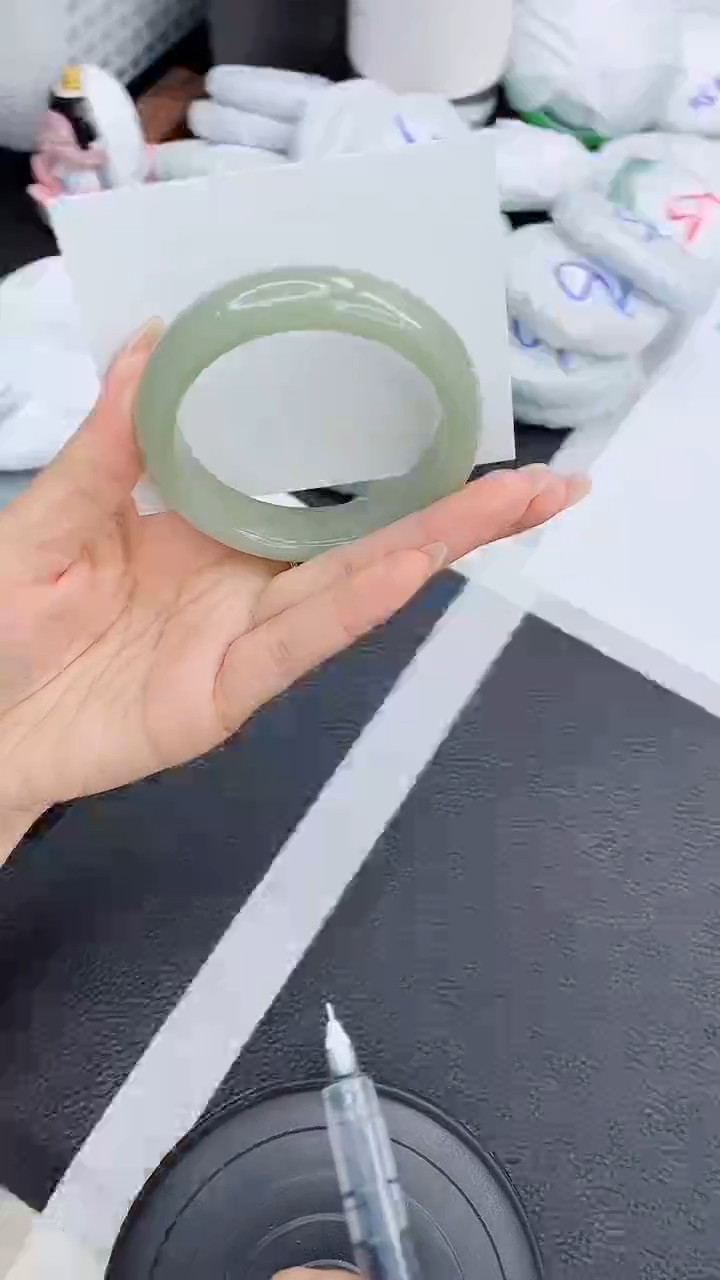 石英质玉手镯未镶嵌206-55.5