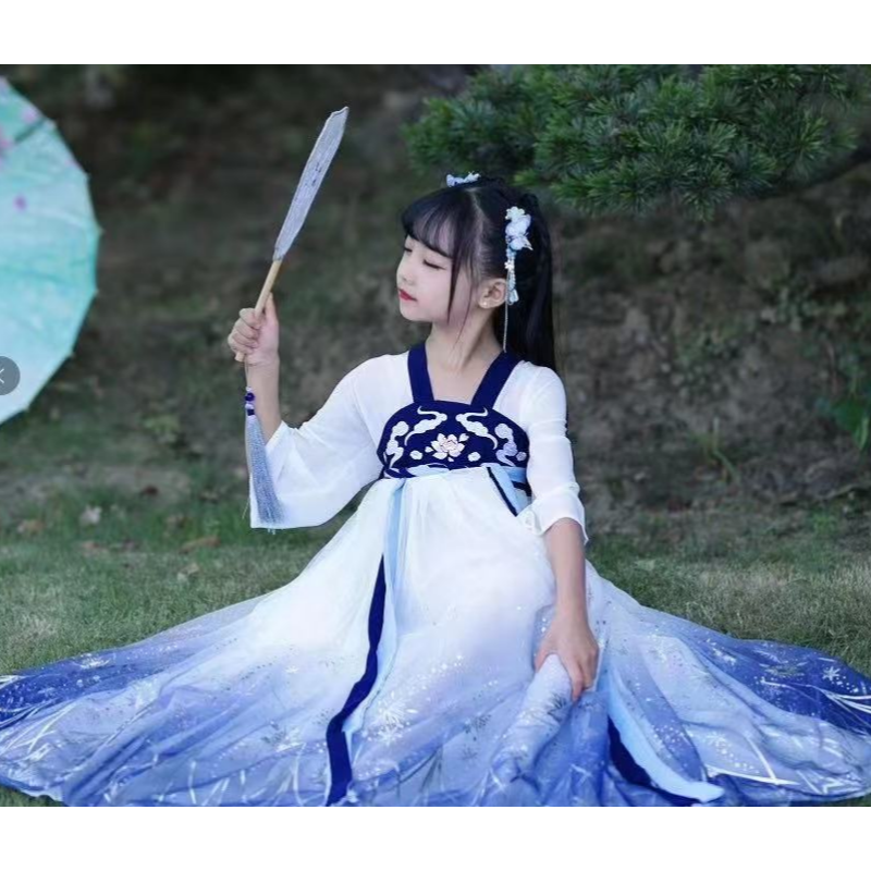 【雪花】国风系列女童汉服