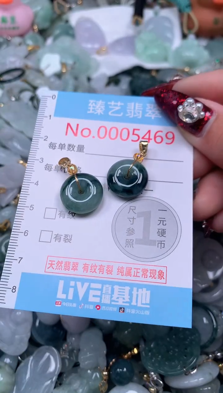 颈饰未镶嵌翡翠5469