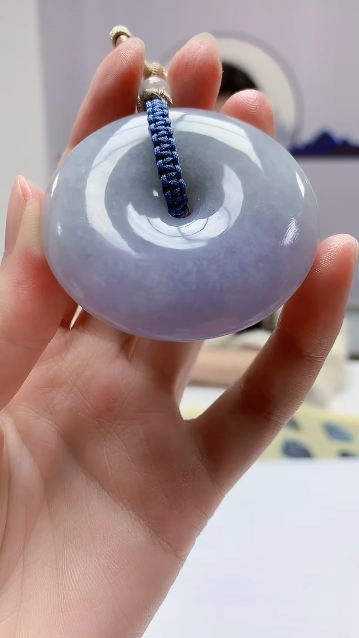 【闪购商品】定制翡翠未镶嵌0405zm-毛货挂件120扣子