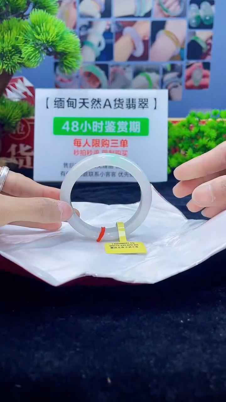 【闪购商品】翡翠手镯未镶嵌手镯13