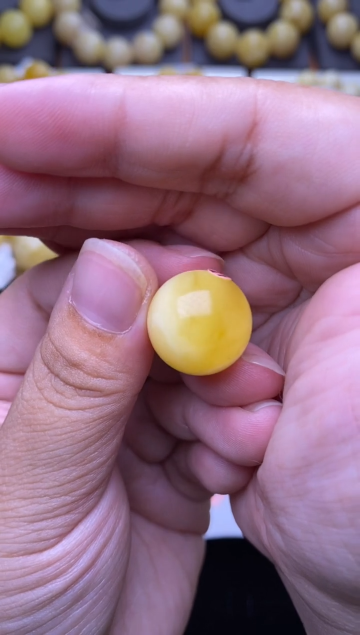 裸石琥珀未镶嵌大小姐珠宝严选115