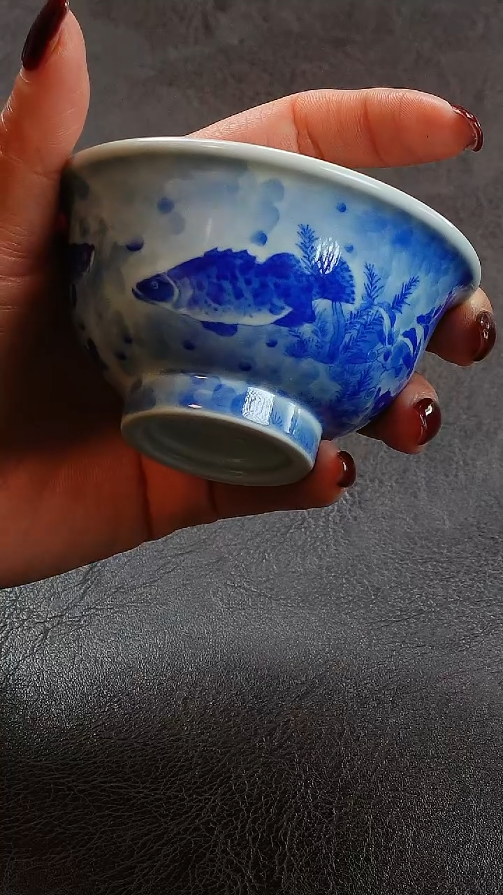 【闪购商品】青山赋鱼主人杯陶瓷