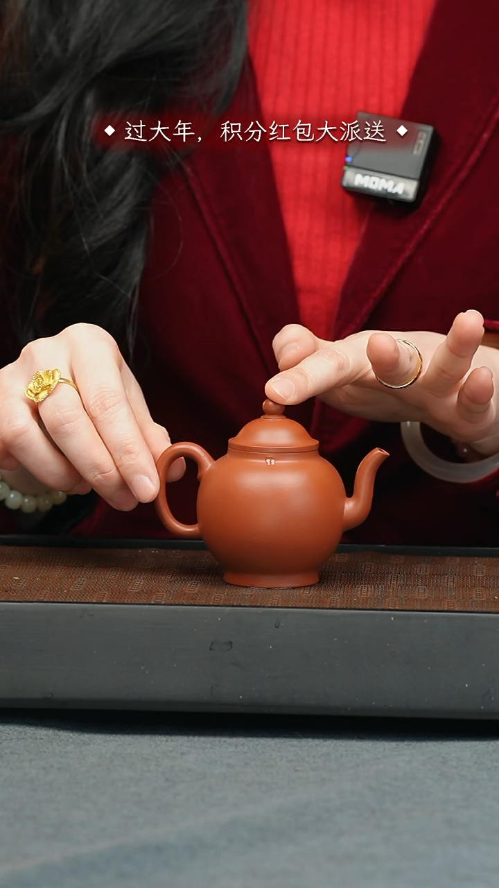 【闪购商品】紫砂茶壶五堂 宫灯-邵宝制