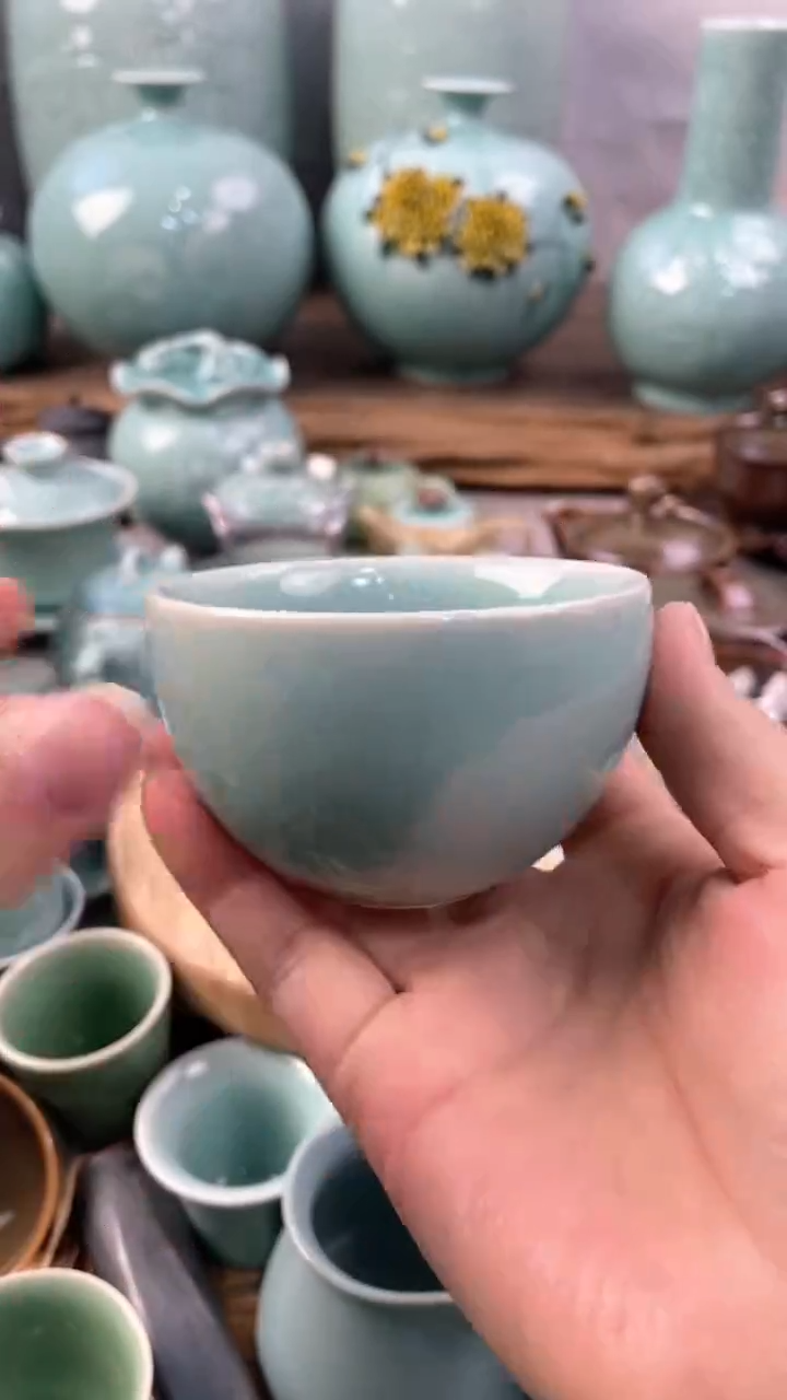 【闪购商品】特价 微瑕 慧仙青瓷