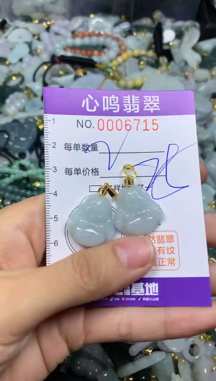 【闪购商品】翡翠颈饰未镶嵌闪购006715