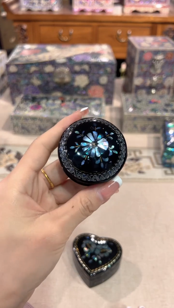 【闪购商品】微瑕老货·弘贝雅螺钿漆器文化馆