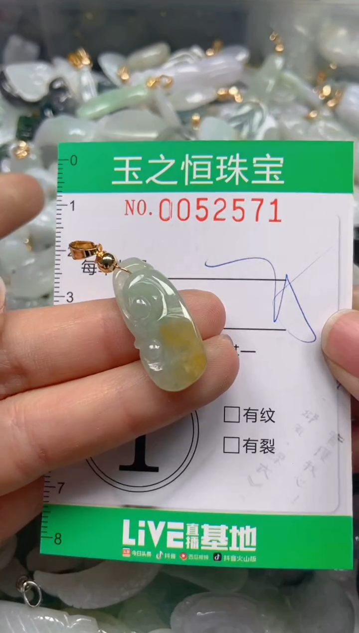 【闪购商品】翡翠颈饰未镶嵌闪购0052571