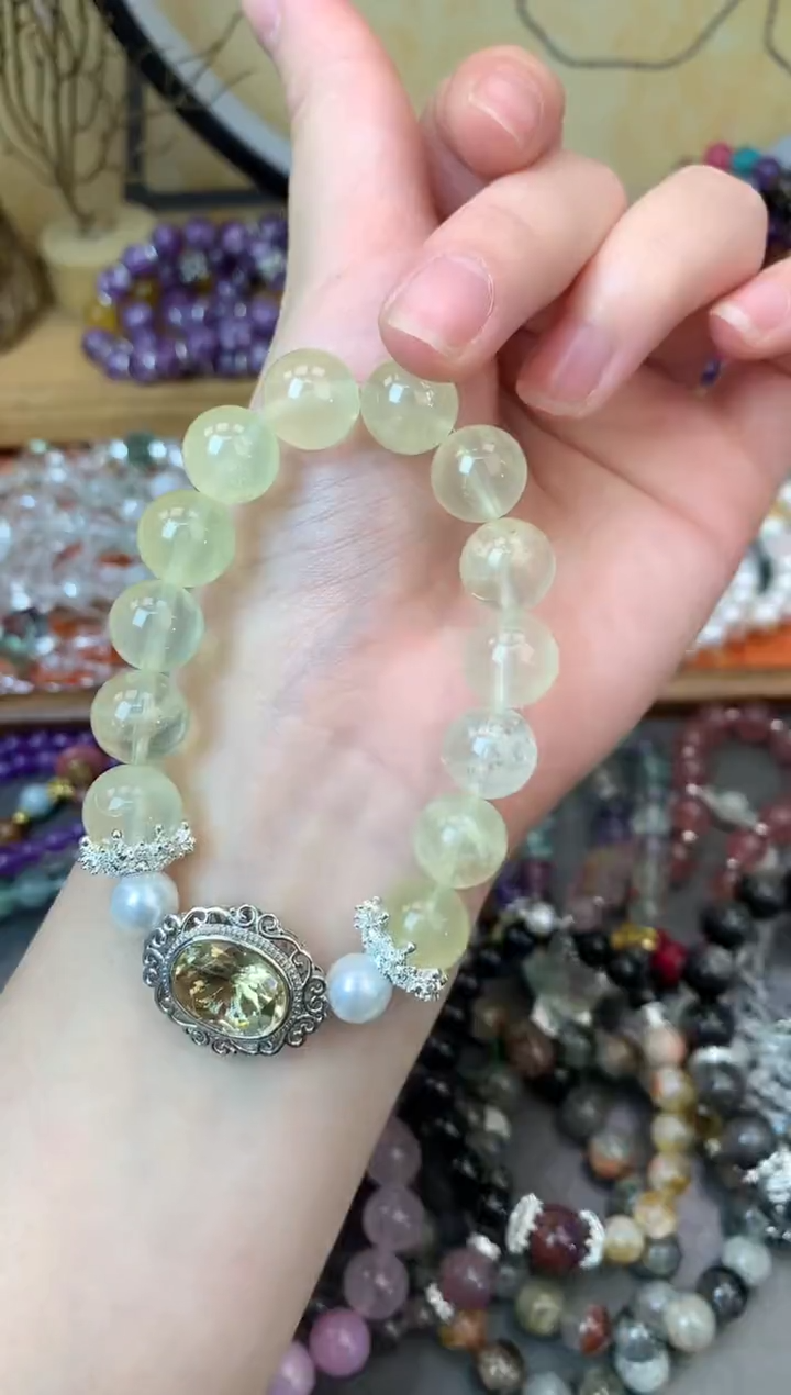 【闪购商品】黄晶手链未镶嵌303手串