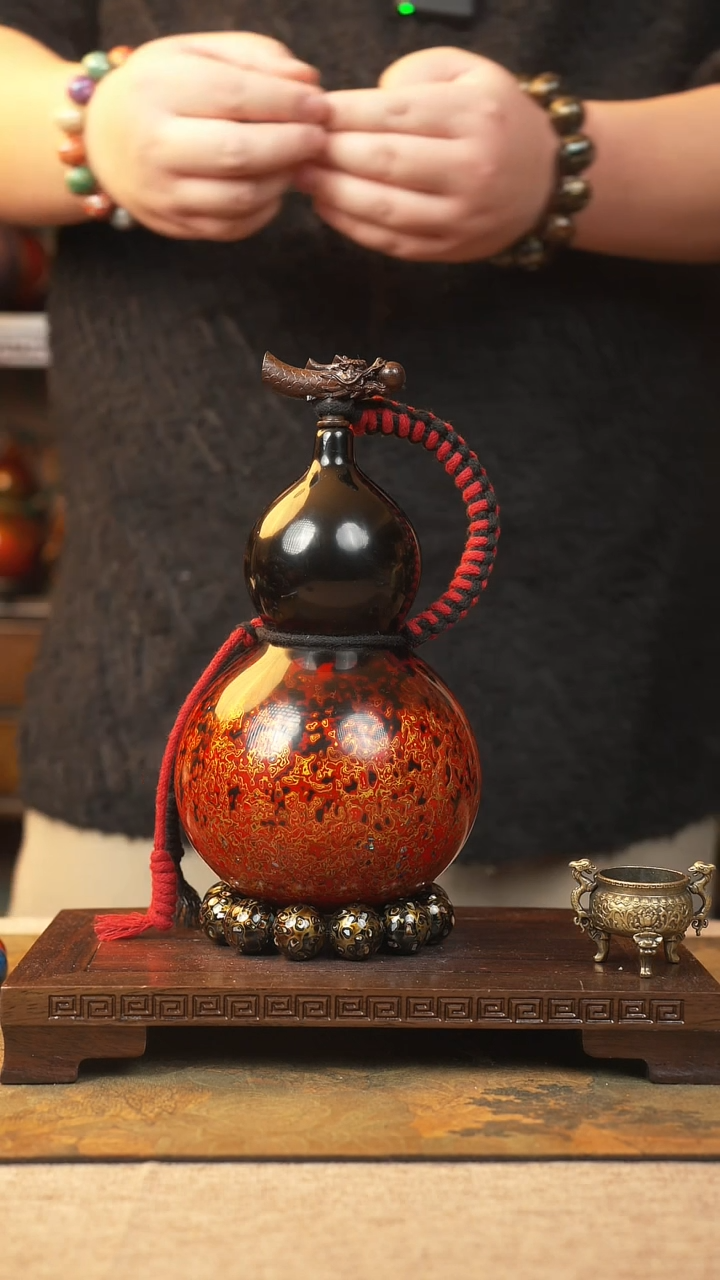 【闪购商品】281大漆葫芦一物一拍记葫堂出品