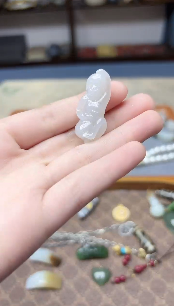 未镶嵌和田玉挂件和田玉猴配饰ZD