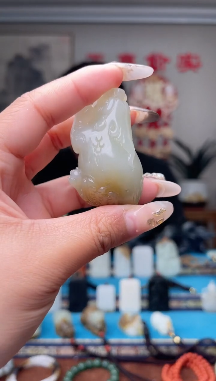 【闪购商品】和田玉挂件未镶嵌1
