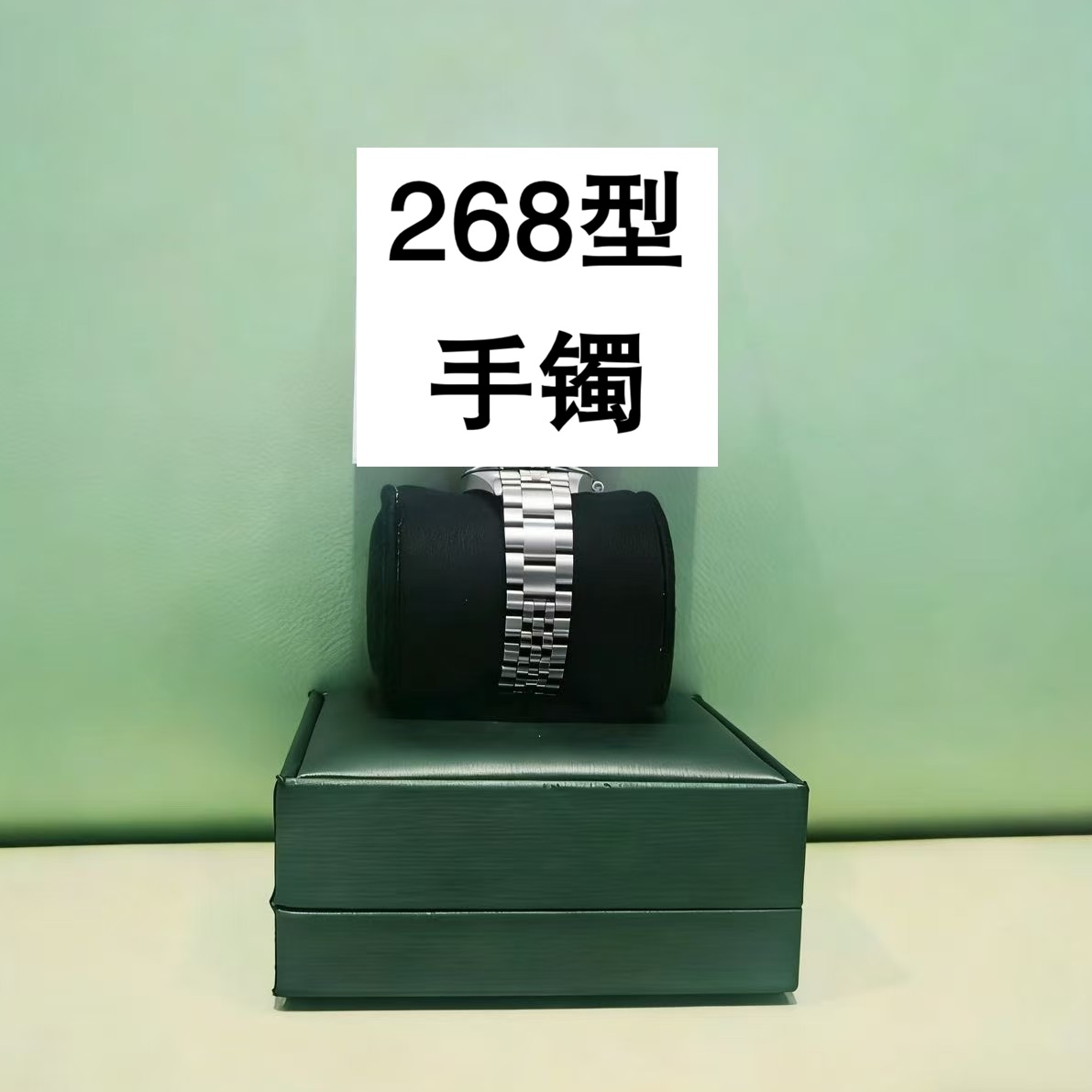 钛钢仿珍珠手镯 钛钢手镯  五铢手镯NT-268款